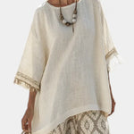 Eduarda - Conjunto Boho Chic Elegante Alba Madrid