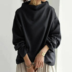 Clara - Jersey Oversize Negro Alba Madrid
