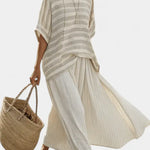 Isaura - Conjunto De Lino Elegante Alba Madrid