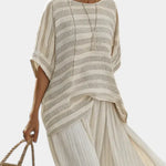 Isaura - Conjunto De Lino Elegante Alba Madrid