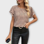 Ana | Blusa con estampado integral Alba Madrid