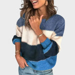 Marília | Suéter de Punto con Rayas Alba Madrid