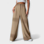 Iara | Pantalones de Cintura Alta con Corte Amplio Alba Madrid