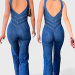 Maisie Mono de mezclilla con corte en forma de corazón Alba Madrid