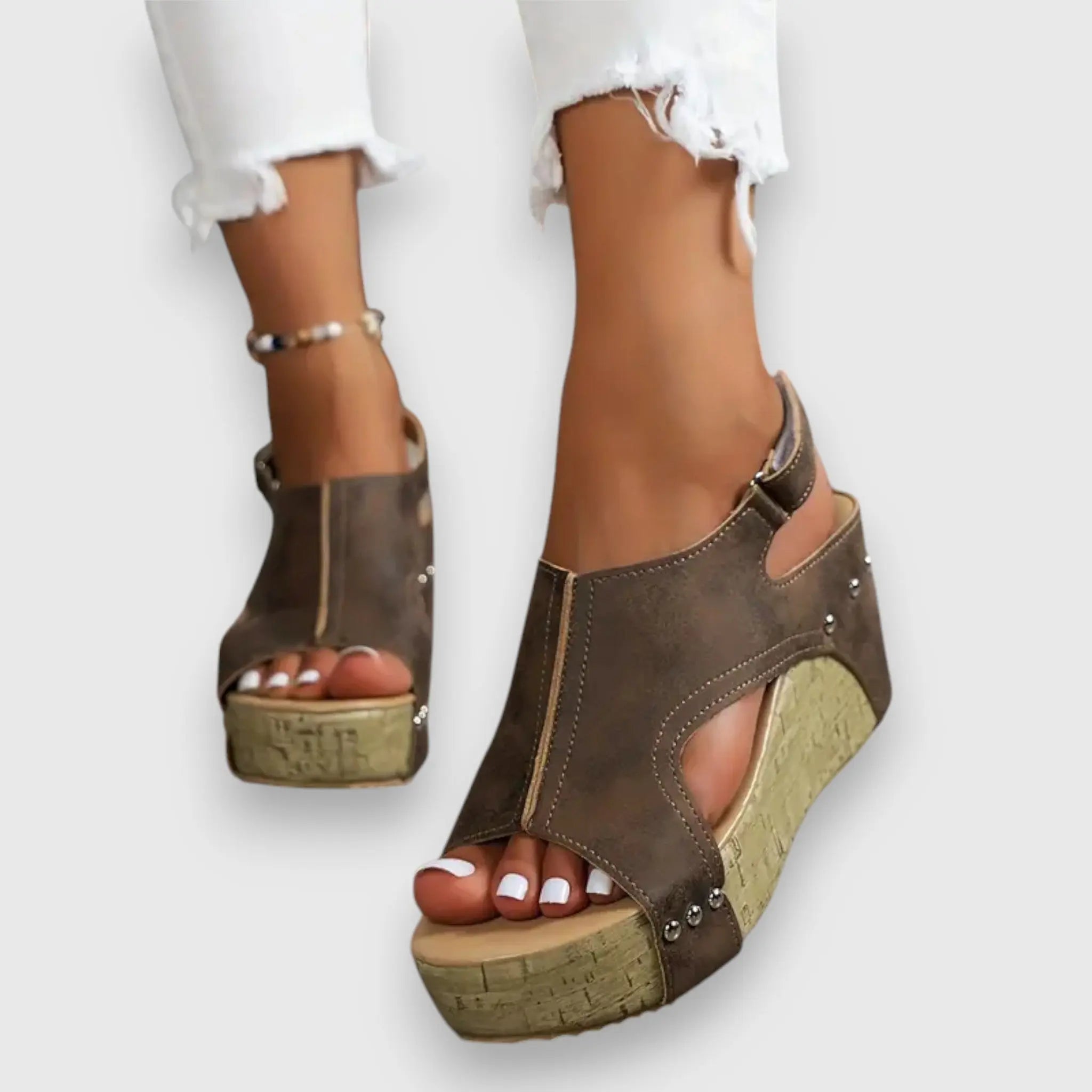 Mia – Sandalias de plataforma vintage Alba Madrid