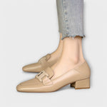 Monika™ | Mocasines elegantes con tacón Alba Madrid