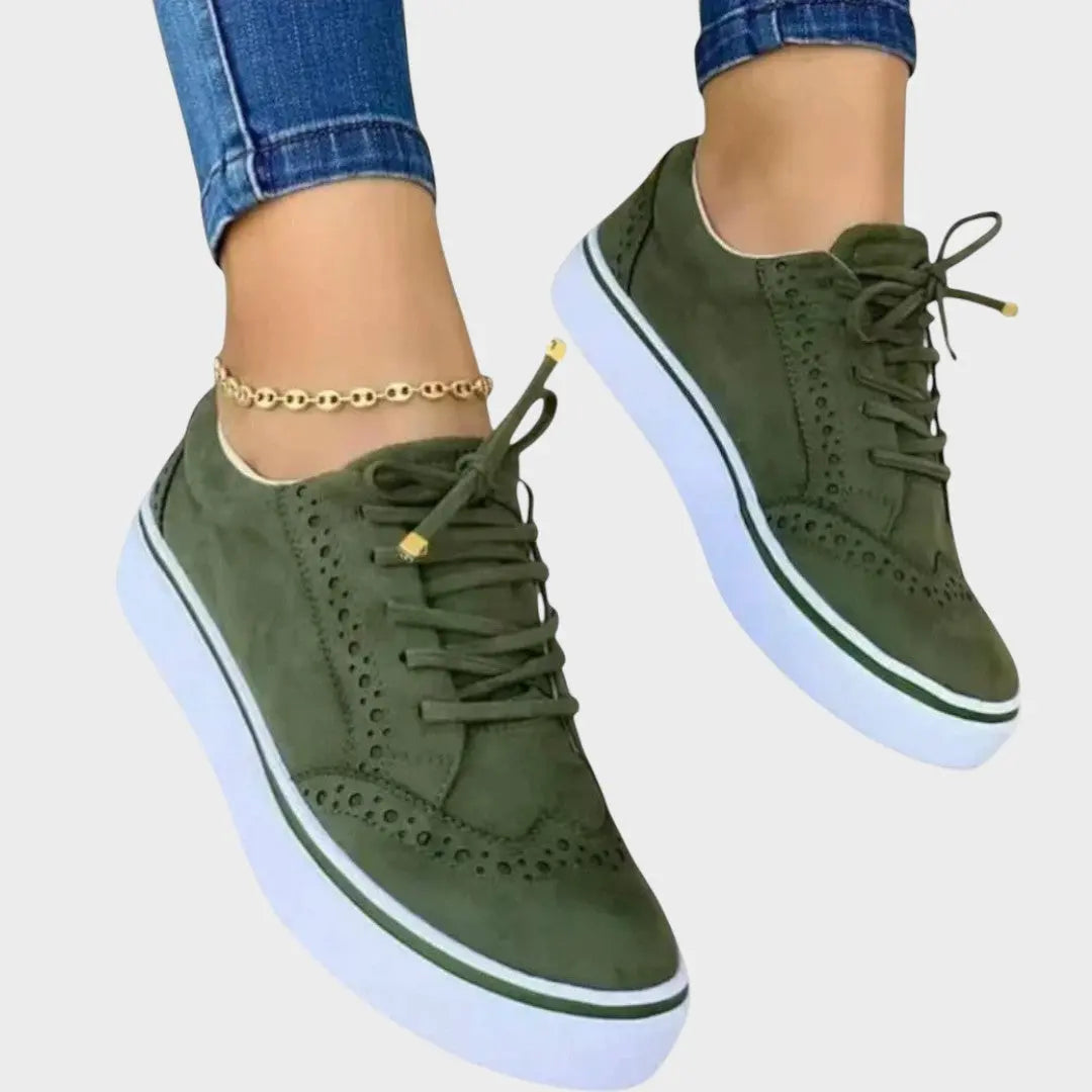 Avelina | Zapatillas Con Cordones Alba Madrid