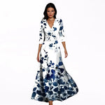 Emilia | Maxi Vestido Floral Elegante Alba Madrid