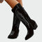 Botas western bordadas con estilo Alba Madrid