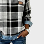 Iva | Suéter con Detalles en Denim Alba Madrid