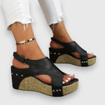 Mia – Sandalias de plataforma vintage Alba Madrid