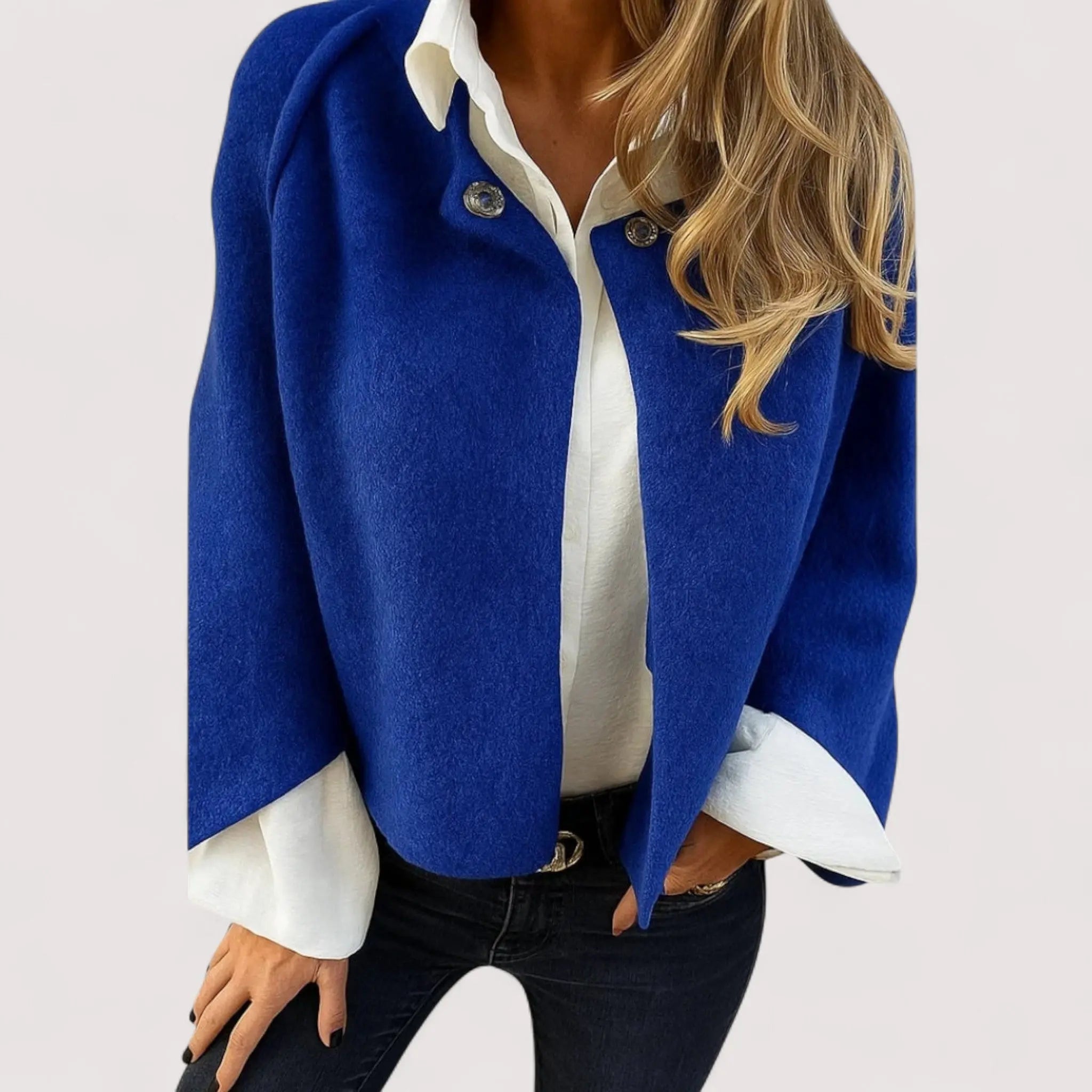 Judith™ | Abrigo corto elegante y acogedor Alba Madrid