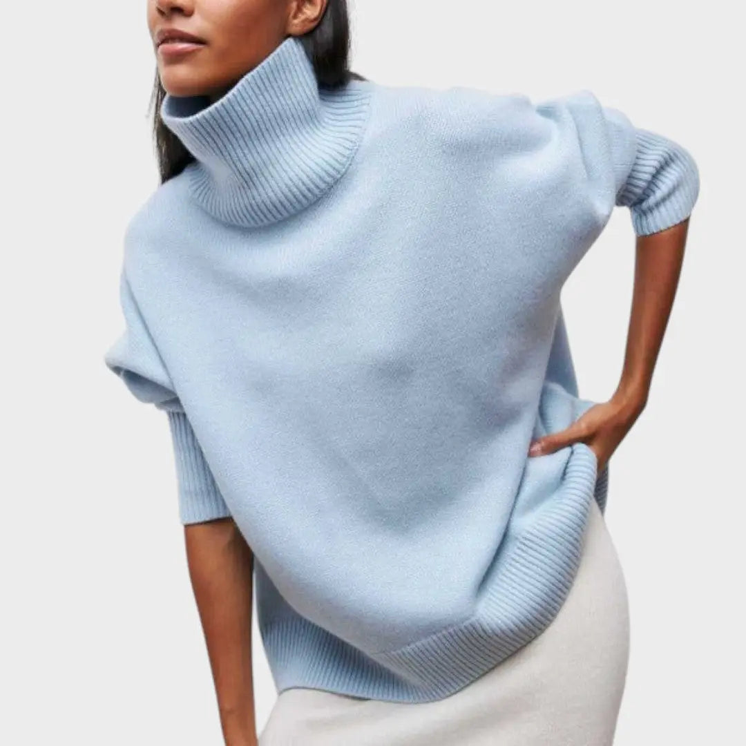 Suzana | Suéter de Cuello Alto Oversize Alba Madrid