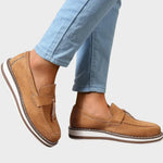 Halo | Mocasines de Gamuza con Punta Redonda Alba Madrid