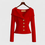 Clarisa | Elegante chaqueta de punto para apariciones con estilo Alba Madrid