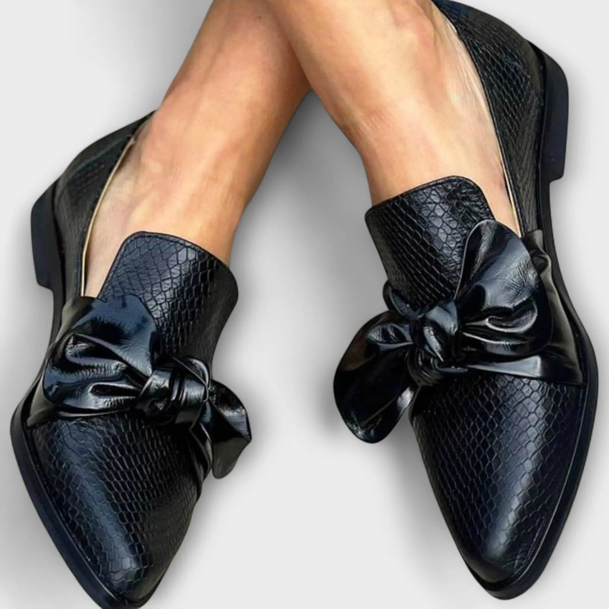 Claudia - Mocasines con lazo Alba Madrid