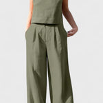 Yvanne Conjunto Vintage Sin Mangas de Verano Alba Madrid