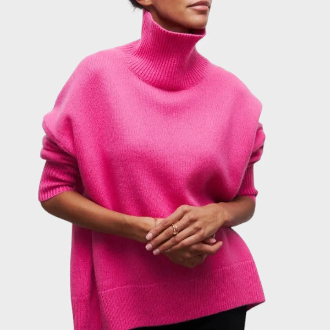 Suzana | Suéter de Cuello Alto Oversize Alba Madrid
