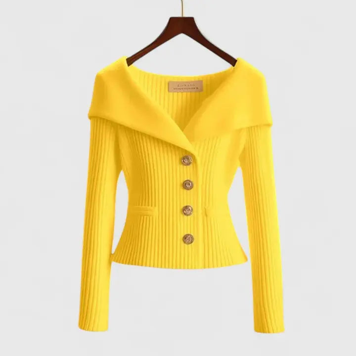 Clarisa | Elegante chaqueta de punto para apariciones con estilo Alba Madrid