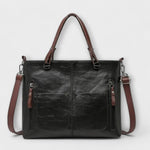 Austėja™ - Bolso de cuero elegante Alba Madrid