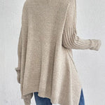 Paola - JERSEY DE CUELLO ALTO MAXI Alba Madrid