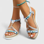 Lenka - Sandalias cómodas de cuña Alba Madrid