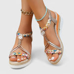 Lenka - Sandalias cómodas de cuña Alba Madrid