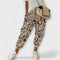 Burga - Pantalones Confortables de Algodón y Lino Alba Madrid