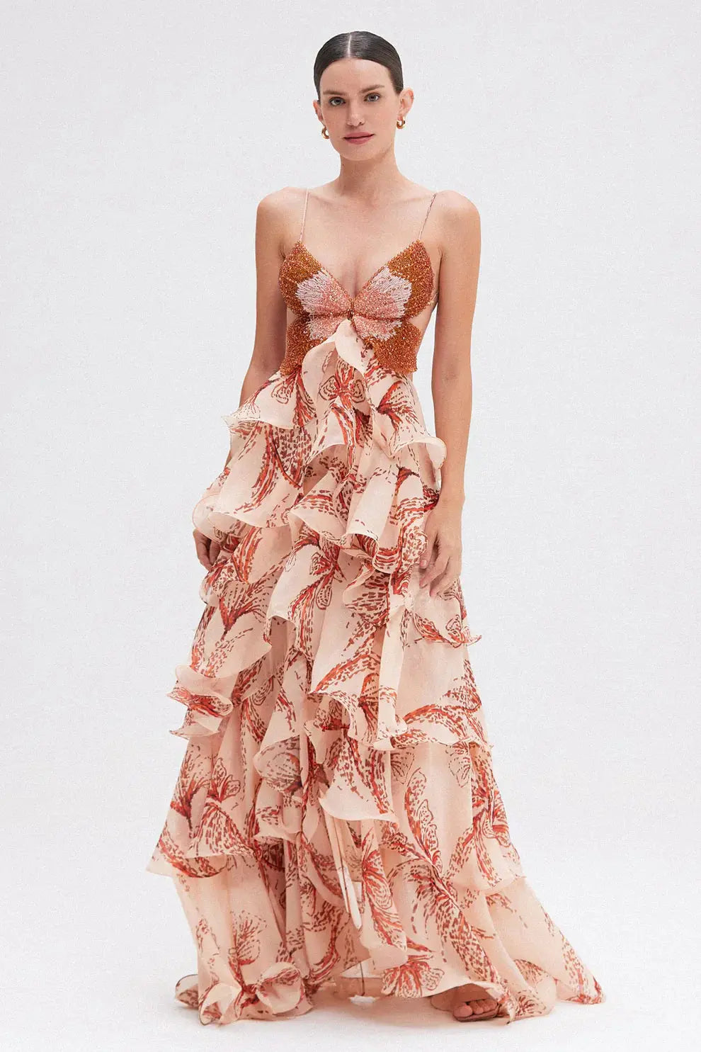 Nahia | Vestido con Volantes Alba Madrid