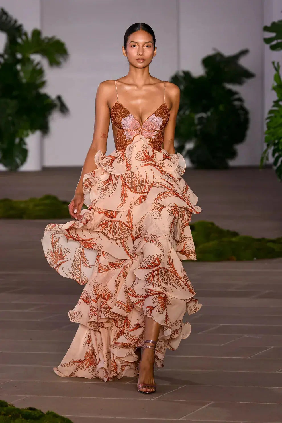 Nahia | Vestido con Volantes Alba Madrid
