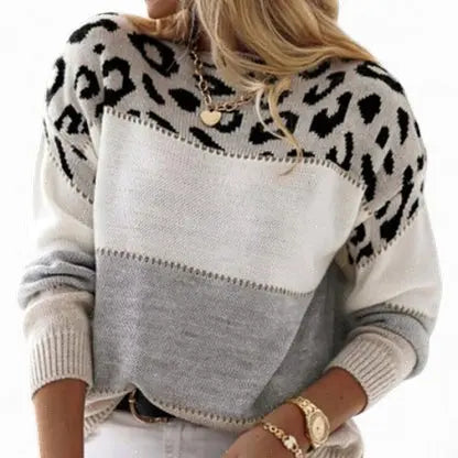 Tasmin | Elegante Suéter de Leopardo Alba Madrid