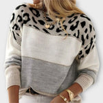 Cheyenne - Suéter Casual con Diseño de Leopardo Alba Madrid