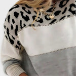 Cheyenne - Suéter Casual con Diseño de Leopardo Alba Madrid