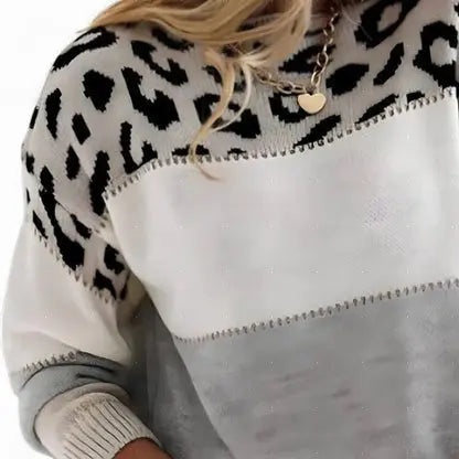 Tasmin | Elegante Suéter de Leopardo Alba Madrid