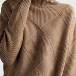 Jasmine Jersey de Cuello Alto de Cachemira Alba Madrid