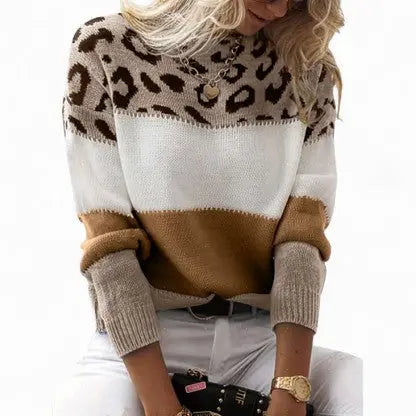 Tasmin | Elegante Suéter de Leopardo Alba Madrid