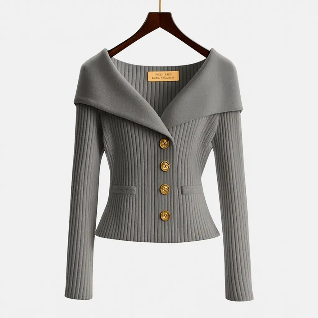 Clarisa | Elegante chaqueta de punto para apariciones con estilo Alba Madrid
