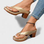 Petra - Zapatillas ortopédicas con tacones Alba Madrid