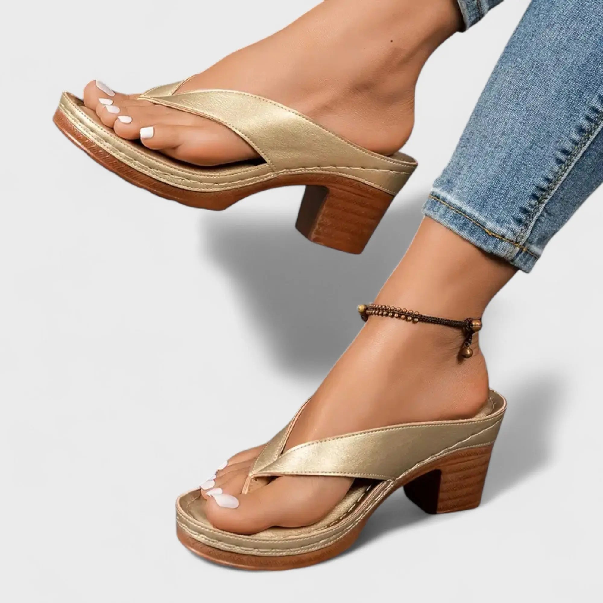 Petra - Zapatillas ortopédicas con tacones Alba Madrid