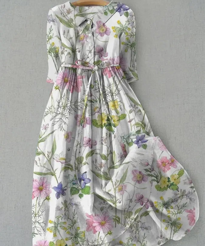 Dahlia | Vestido Floral Alba Madrid