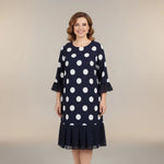 Carla - Elegante y Cómodo Vestido Midi Alba Madrid
