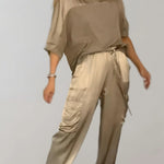 Alicia |  Conjunto de Lounge Cargo Suave como la Seda Alba Madrid