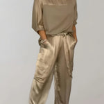 Alicia |  Conjunto de Lounge Cargo Suave como la Seda Alba Madrid