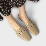 Monika™ | Mocasines elegantes con tacón Alba Madrid