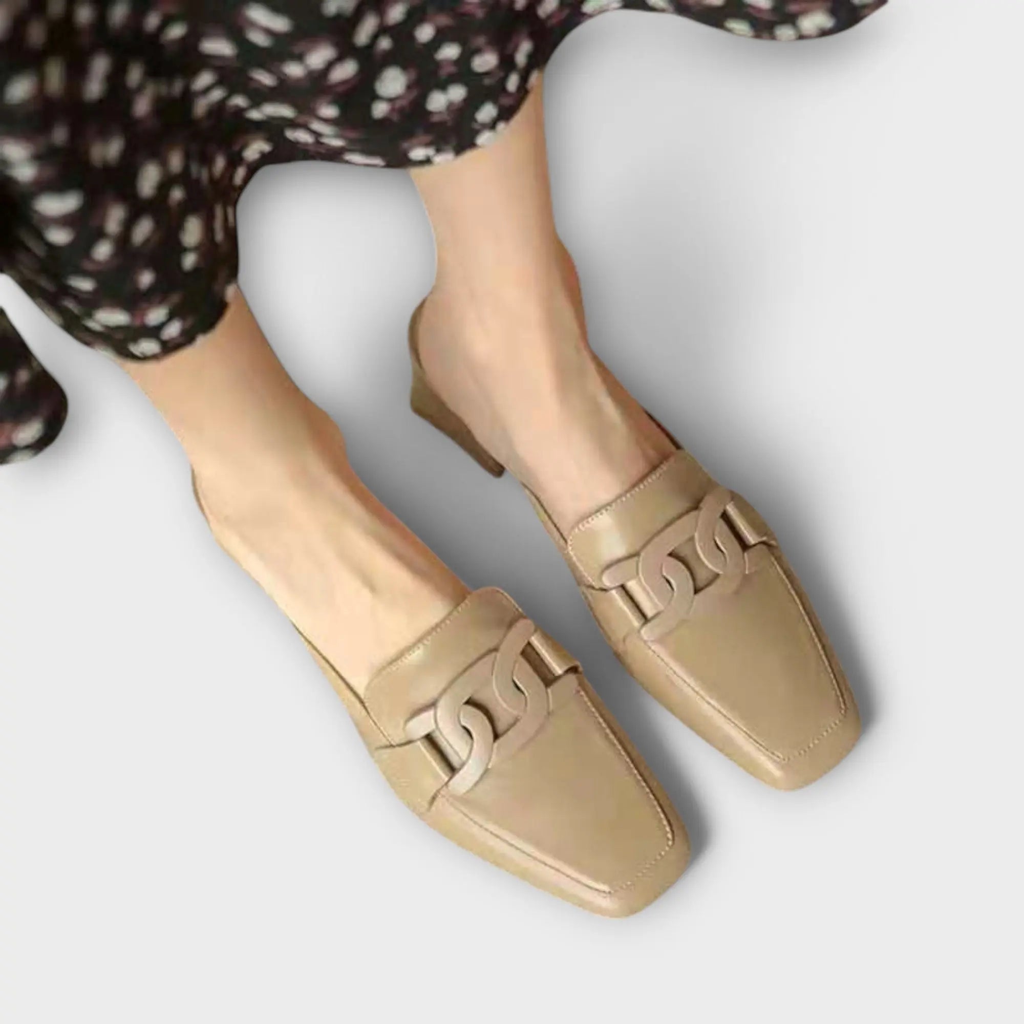 Monika™ | Mocasines elegantes con tacón Alba Madrid