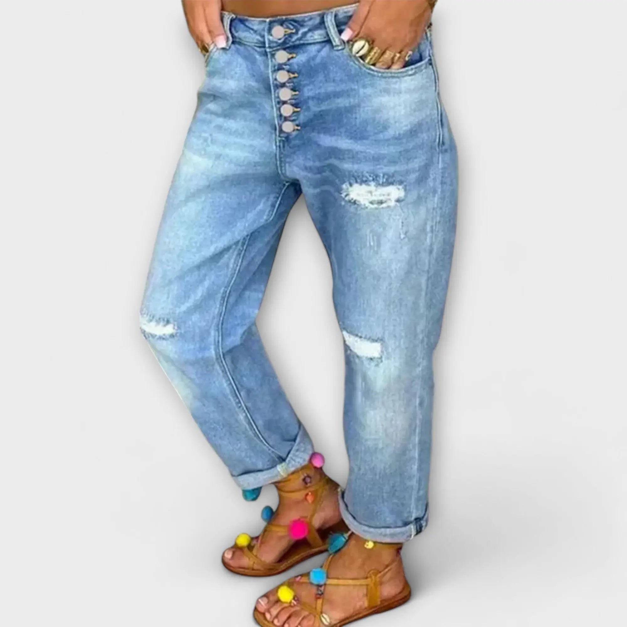 Amanda - Jeans Pantalones Alba Madrid