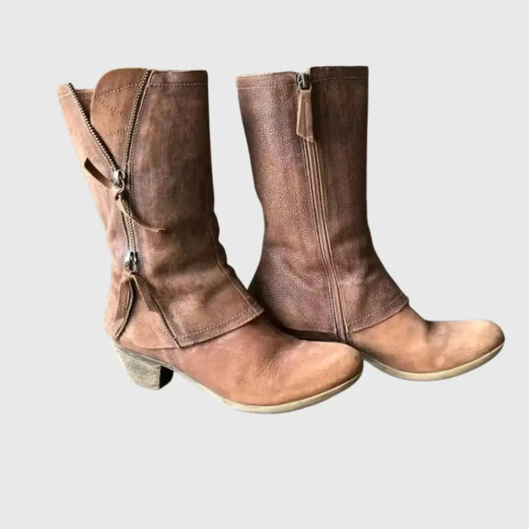 Alma – Botas vintage hasta medio pantorrilla Alba Madrid
