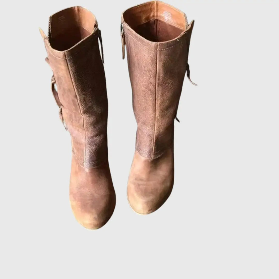 Alma – Botas vintage hasta medio pantorrilla Alba Madrid