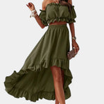 Katja | Conjunto de 2 piezas Off-Shoulder Alba Madrid