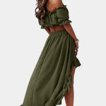 Katja | Conjunto de 2 piezas Off-Shoulder Alba Madrid